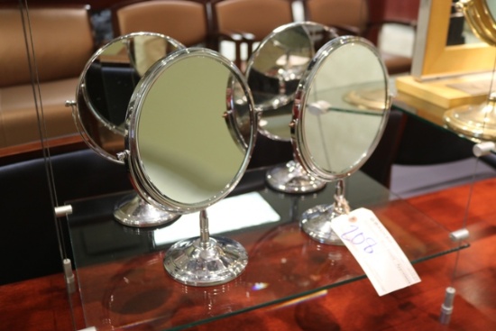 Times 2 - Chrome counter top mirrors