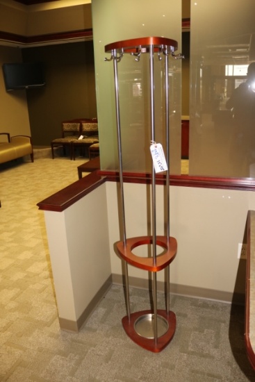 15" x 72" coat rack