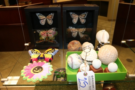 All to go - Golf & butterfly décor