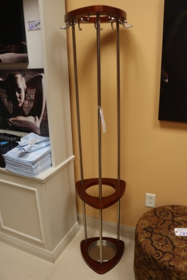 15" x 72" coat rack