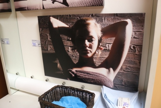 20" x 30" canvas spa print - digital print
