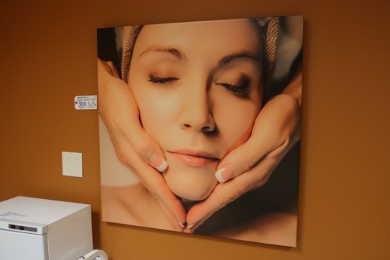 36" x 36" canvas spa print - digital print