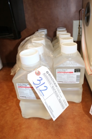 All to go - 11 bottles of sterile water