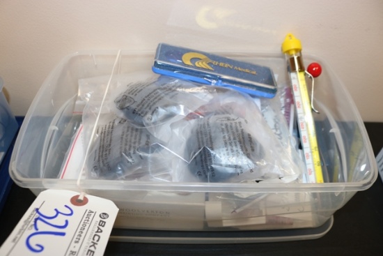 All to go - basket with misc product and more