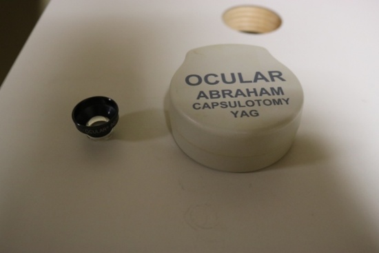 Ocular Abraham Capsulotomy YAG lens