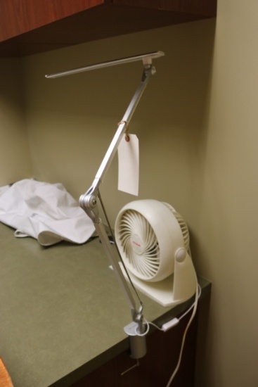 Phive light with fan