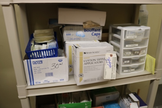 Shelf to go - caps - needles - more