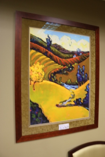 Don Tiller 40" x 50" country scene framed wall print