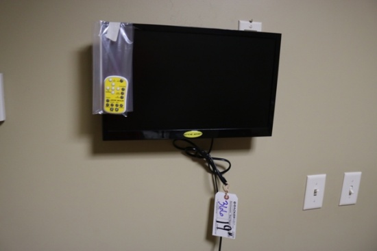 Beyond Aquity 19" exam monitor with remote - vision test
