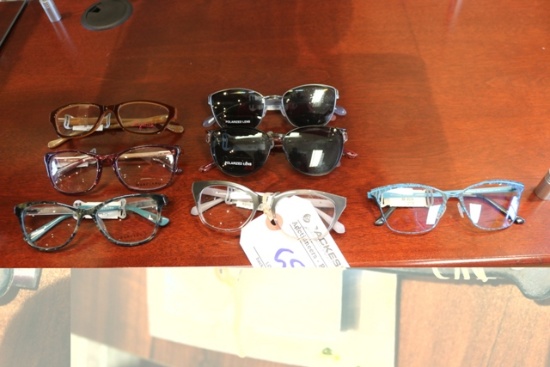 Times 7 - Marciano, Zacposen, & William Morris female frames - 2 are polari