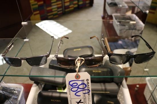 Times 3 - Taksumi men's frames with magnetic polarized lenses