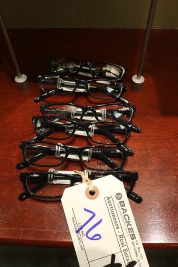 Times 6 - Fundamentals black framed children's glasses