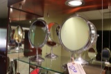 Times 4 - Chrome counter top mirrors