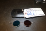 3 Rayban red/green glasses