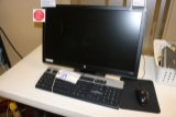 HP desk top computer with monitor - no hard drives