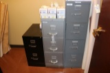 Times 3 - file cabinets - 2, 3, 4 drawers