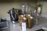 All to go - vases, water dispenser, coffee maker