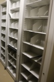 Bank of 3 rotating and locking cabinets - very nice units