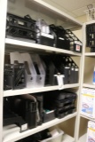 All to go - 3 shelves of in/out files - baskets and related items