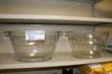 Pair to go - poly clear tubs