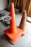 All to go - (6) Orange safety cones