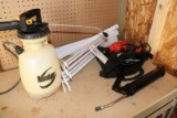 All to go - sprayer, wall brackets, corded drill