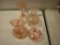 All to go - Pink Depression Glass