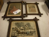 All to go - Vintage Framed Pictures