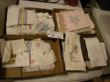 All to go - 4 boxes of Linens/Doilies