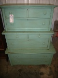 Vintage Green Cabinet 56