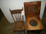 Pair to go - Youth Chair and Wood Potty