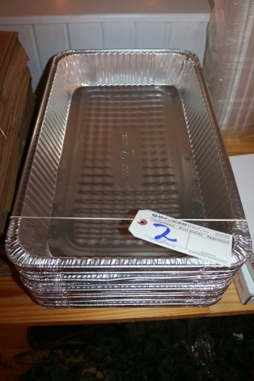 All to go - Full sized aluminum disposable pans