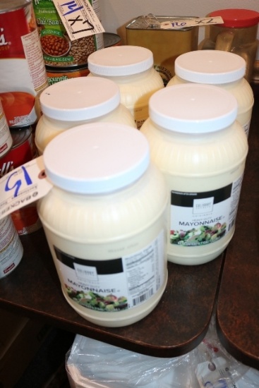 Times 5 - Culinary Secrets 1 gallon mayonnaise