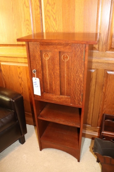 Stickley 16" x 43" tall Harvey Ellis cabinet