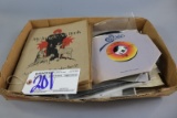 all to go - 45 records & art & historical pamphlets / books