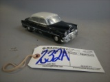 8' Banthrico blue sedan coin bank