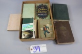 Box of assorted titled books