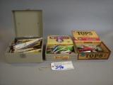 Boxes of advertising pencils & pens