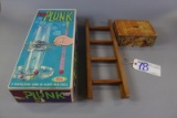 All to go - Dancing dude music box - missing dude - Ker Plunk game & 2) 20