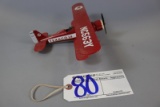 Ertl No. 3 Texaco 14 die cast airplane