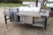 Smoke-N-Grill stainless custom made smoker w/ fire box, 19” x 45” stainless