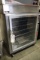 Deluxe model P6S proofing and heated cabinet with clear door - 1/2 size - 1