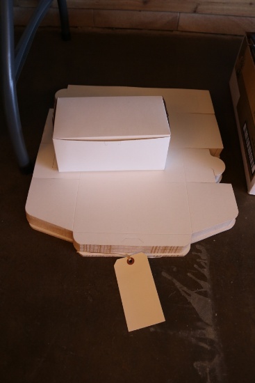 All to go - bakery boxes - 5" x 9" x 4"