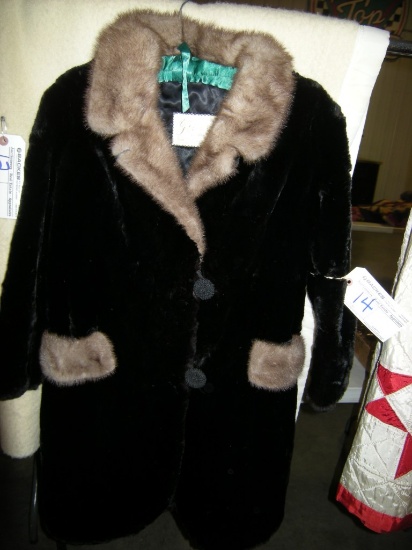 Seal Mink Coat from Petra Furs in Waterloo, IA  Small/Medium