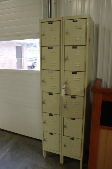 12 bin employee lockers