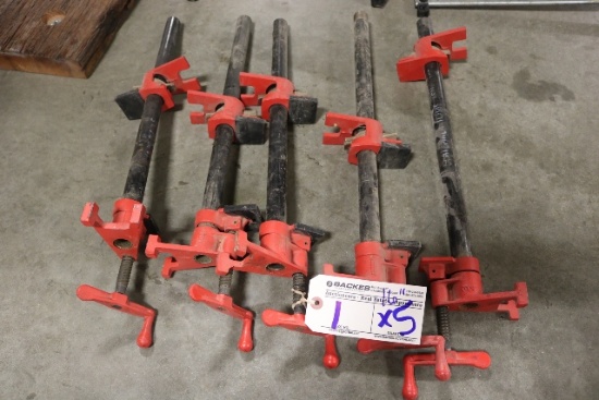 Times 5 - 16" bar clamps