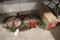 6' pre lit Christmas tree with 3 wreaths