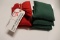 Red & green corn hole bags
