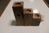 Set of 3 - Candle stands