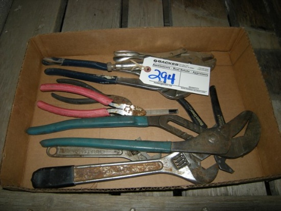 All to go  pliers and wrenches